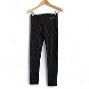Bench Heathered Leggings with Black Grey Stretch Fabric